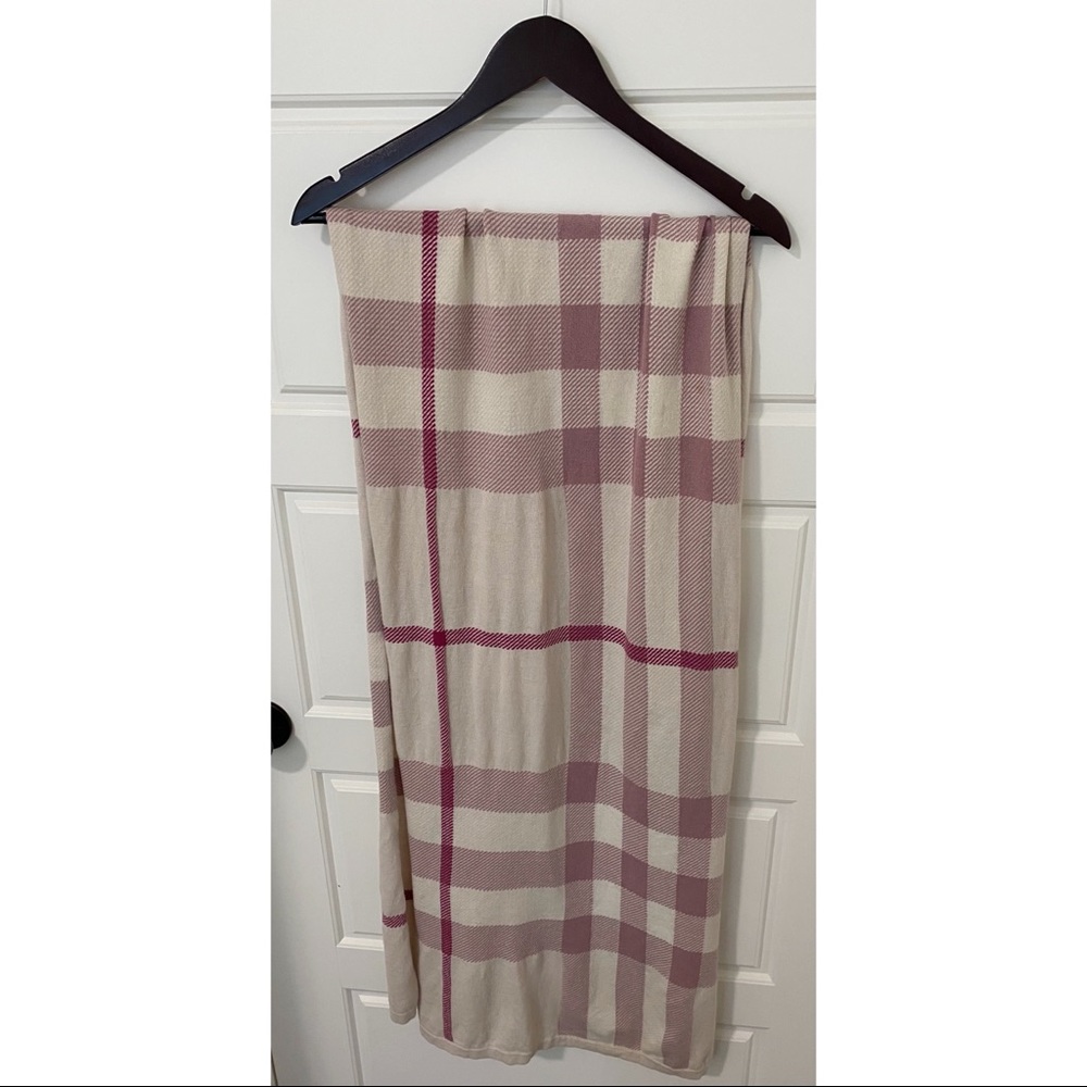 Shipping for Burberry Scarf ‘Pink Check’ Authentic | GUC